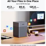 Ugreen DH4300 Plus, NAS schwarz