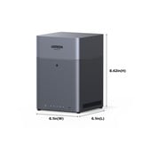 Ugreen DH4300 Plus, NAS schwarz