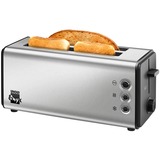 Unold OnyxDuplex 38915 , Toaster silber/schwarz