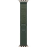 Apple 49 mm Trail Loop, Uhrenarmband grün/titan, Größe S/M