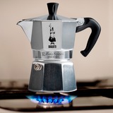 Bialetti Moka Express, Espressomaschine silber, 1 Tasse