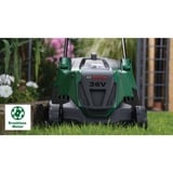 Bosch Heimwerken & Garten Akku-Rasenmäher AdvancedRotak 36V-40-650, 36Volt grün/schwarz, Li-Ionen Akku 4,0Ah, POWER FOR ALL