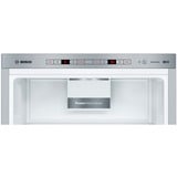 Bosch KGE49AICA Serie 6, Kühl-/Gefrierkombination edelstahl