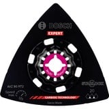 Bosch Professional Expert Carbide Schleifplatte AVZ 90 RT2 MultiMaterial, Ø 90mm, Schleifscheibe 10 Stück, Starlock, K20
