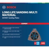 Bosch Professional Expert Carbide Schleifplatte AVZ 90 RT2 MultiMaterial, Ø 90mm, Schleifscheibe 10 Stück, Starlock, K20