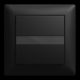 Busch-Jaeger Komfortschalter Bewegungsmelder Tastschalter Kombination flex 64765 UJ-915 schwarz, Retail