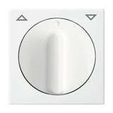 Busch-Jaeger Zentralscheibe Jalousie Zeitschalt 2542 DR-914, Abdeckung weiß, Retail