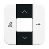 Busch-Jaeger Zentralscheibe alpinws, Abdeckung weiß, Retail