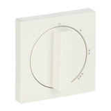 Busch-Jaeger Zentralscheibe für Drehscheibenschalter mit Nullstellung für Einsatz 2710 U, Abdeckung weiß, Retail