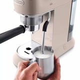 DeLonghi Dedica Arte EC885.BG, Espressomaschine beige/metall