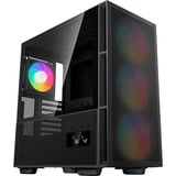 DeepCool CH560 Digital         , Tower-Gehäuse schwarz, Tempered Glass