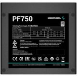 DeepCool PF750 750W, PC-Netzteil schwarz, 2x PCIe, 750 Watt