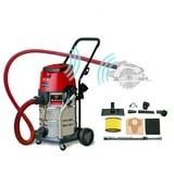EINHELL Professional Akku-Nass-/Trockensauger TP-VC 36/30 S Auto - Solo, 36Volt (2x18V) rot/edelstahl, ohne Akku und Ladegerät