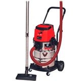 EINHELL TP-VC 36/30 S Auto - Solo, 36Volt (2x18V), Nass-/Trockensauger rot/edelstahl, ohne Akku und Ladegerät