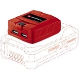 Einhell Power USB Akku Adapter rot, EIN-4514120