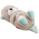Fisher-Price Schlummer-Otter - Musik-Kuscheltier für Babys und Kleinkinder hellbraun