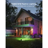 Govee Outdoor Flood Lights, LED-Leuchte 