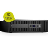 HP EliteDesk 800 G2 SFF Generalüberholt, PC-System schwarz, Windows 10 Pro 64-Bit