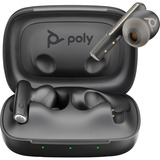 HP Poly Voyager Free 60 UC Earbuds, Headset schwarz, +BT700 USBC Adapter +Basic-Ladeetui