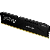 Kingston FURY DIMM 8 GB DDR5-5600  , Arbeitsspeicher schwarz, KF556C36BBE-8, FURY Beast, AMD EXPO