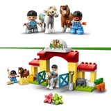 LEGO 10951 DUPLO Pferdestall und Ponypflege, Konstruktionsspielzeug 