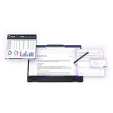 Lenovo ThinkPad T14s 2-in-1 G1 (21R3005XGE), Notebook schwarz, Intel® Core™ Ultra 7 255U, Intel® Graphics, 32 GB LPDDR5X, 1 TB (1 TB SSD), Windows 11 Pro