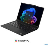 Lenovo ThinkPad X1 Carbon G14 Aura Edition (21V700DDGE), Notebook schwarz, Intel® Core™ Ultra 7 355, Intel® Graphics, 32 GB LPDDR5X, 1 TB (1 TB SSD), Windows 11 Pro