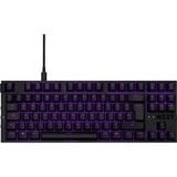 NZXT FUNCTION TENKEYLESS, Gaming-Tastatur schwarz, DE-Layout, Gateron Red, Hot-Swap