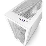 NZXT H7 Elite White, Tower-Gehäuse weiß, Tempered Glass