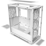 NZXT H7 Elite White, Tower-Gehäuse weiß, Tempered Glass