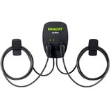 PRACHT Wallbox ALPHA DUO, 2 Ladepunkte 2,3 - 11 kW schwarz, 2x 5,5 Meter Kabel, RFID