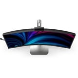 Philips 34B2U6603CH, LED-Monitor 86.36 cm (34 Zoll), dunkelgrau/silber, VA, KVM, HDMI, DisplayPort, Thunderbolt, USB, HDR, Curved, 120Hz Panel