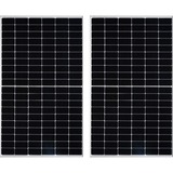 Priwatt priShed Duo, Balkonkraftwerk 0% MWST, 2x 375W, für Gartenhaus Bitumen