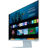 SAMSUNG Smart Monitor M8 S32BM80BUU, LED-Monitor 80 cm(32 Zoll), blau, UltraHD/4K, WLAN, USB-C