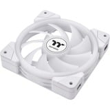 Thermaltake SWAFAN EX12 ARGB Sync PC Cooling Fan White TT Premium Edition, Gehäuselüfter weiß, 3er Pack