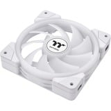 Thermaltake SWAFAN EX12 ARGB Sync PC Cooling Fan White TT Premium Edition, Gehäuselüfter weiß, 3er Pack, 120 mm
