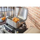 Weber Drehspieß 7660 für Pulse 1000 / 2000, Grillspieß edelstahl, mit Motor