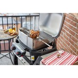 Weber Drehspieß 7660 für Pulse 1000 / 2000, Grillspieß edelstahl, mit Motor