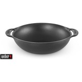 Weber Gourmet BBQ System Wok-Set 8856 mit Dünsteinsatz anthrazit