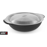 Weber Gourmet BBQ System Wok-Set 8856 mit Dünsteinsatz anthrazit