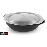 Weber Gourmet BBQ System Wok-Set 8856 mit Dünsteinsatz anthrazit