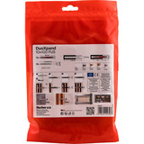 fischer Langschaftdübel DuoXpand 10x100 FUS  hellgrau/rot, 10 Stück