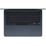 Apple MacBook Air 34,5 cm (13,6") 2025 CTO, Notebook schwarz, 16 GB, 256 GB (256 GB SSD), M4, MacOS, Dänisch