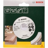 Bosch Diamanttrennscheibe für Fliesen, Ø 125mm Bohrung 22,23mm