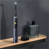 Braun Oral-B iO Series 8 Duo, Elektrische Zahnbürste schwarz/weiß, Black Onyx/White Alabaster, inkl. 2. Handstück