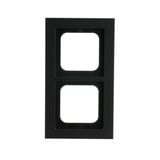 Busch-Jaeger Abdeckrahmen 1722-275, Abdeckung schwarz, Retail