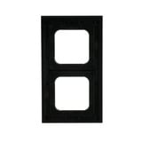 Busch-Jaeger Abdeckrahmen 1722-275, Abdeckung schwarz, Retail