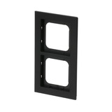 Busch-Jaeger Abdeckrahmen 1722-275, Abdeckung schwarz, Retail