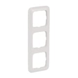 Busch-Jaeger Rahmen dreifach, Designlinie Reflex SI, Unterputzmontage, Kunststoff, glänzend weiß (glänzend), Retail