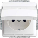 Busch-Jaeger Schutzkontaktsteckdose Einsatz 20 EUKR-914 weiß, Retail